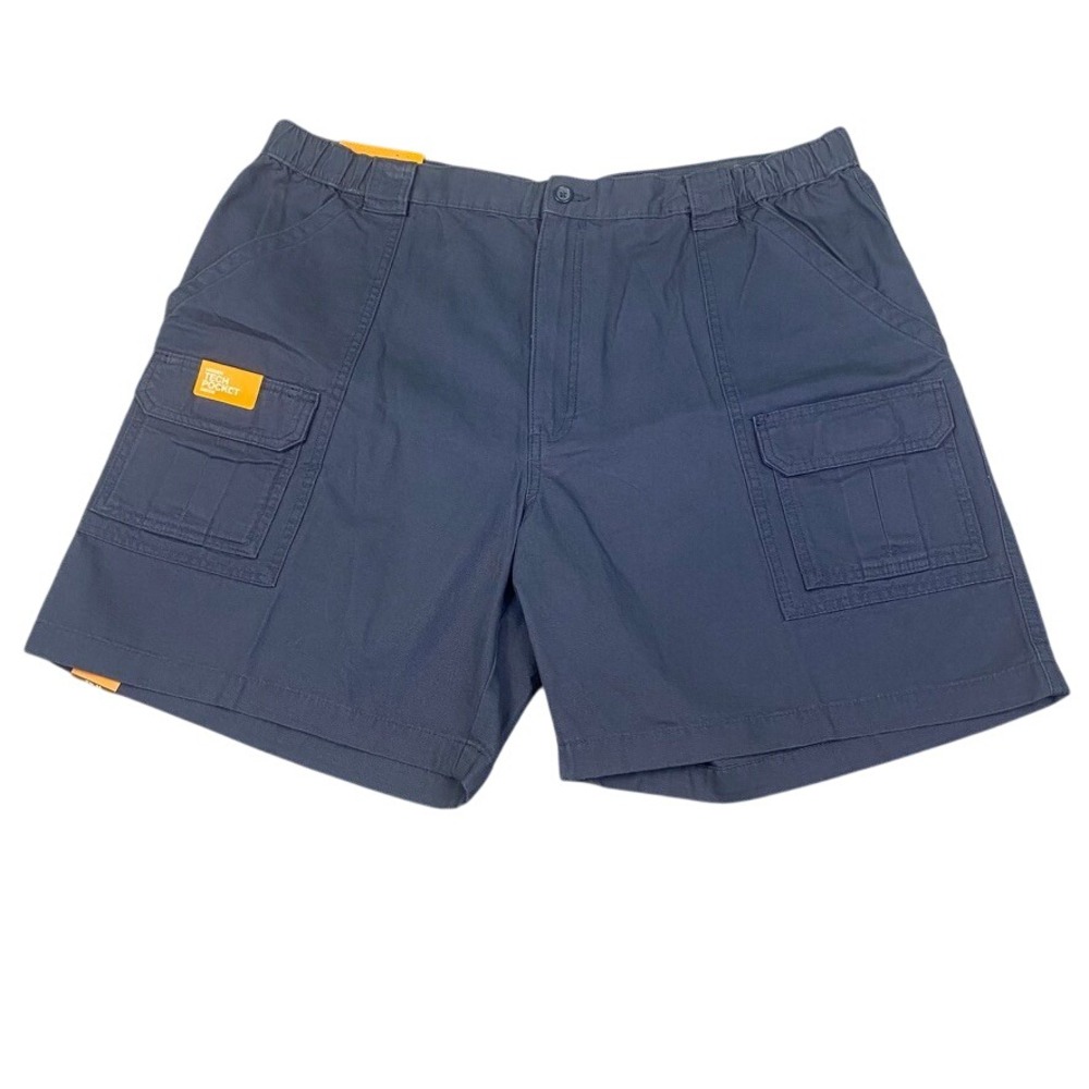 Savane Shorts Mens 42 Blue Comfort Tech Pocket Cargo Outdoor NWT